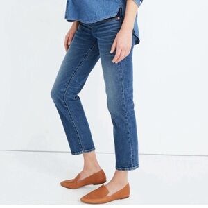 Maternity Blue Straight Leg Women's Jeans